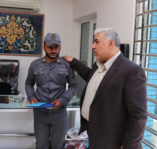 از سربازان یگان حفاظت میراث فرهنگی استان قم تقدیر شد