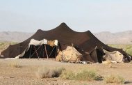برپایی سیاه چادرهای عشایری در نوروزگاه قم