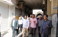 بازدید معاون امور زائران استانداری قم از روند مرمت بازار کهنه و خانه صنایع‌دستی