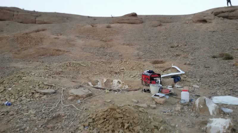 دستگیری ۲ حفار غیرمجاز در بیابان‌های اطراف روستای نواران قم