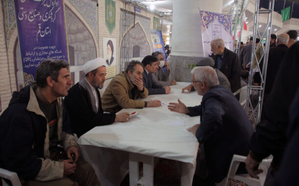 گزارش تصویری: برگزاری میز خدمت نماز جمعه قم با حضور مسئولان میراث‌فرهنگی