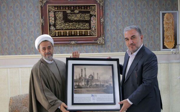 گزارش تصویری: دیدار سرپرست میراث‌فرهنگی قم با فرماندار