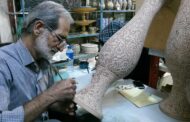 روح ملکوتی چهره ماندگارسفال ایران به اجدادطاهرینش پیوست