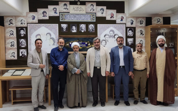 بازدید سرپرست میراث فرهنگی قم از مرکز اسناد حوزه و روحانیت